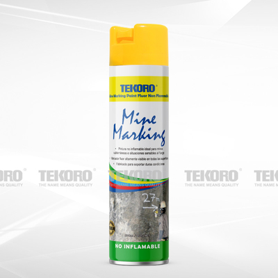 500ml Cat Tanda Tanah Tidak mudah terbakar Hard Dry 30 Min Adhesi Grade 1 Fast-Drying