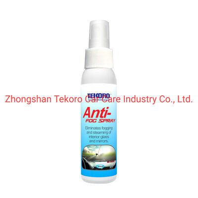 Tekoro Anti Fog Spray dan Anti Mist Spray dengan Validitas Tiga Tahun, Sertifikasi CE RoHS SGS GMP untuk Menghilangkan Kondensasi Interior