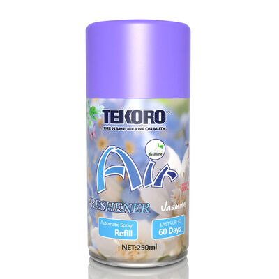 Tekoro Coffee Flavour Air Freshener Automatic Spray Refill dengan kapasitas 200ml dan sertifikasi CE, RoHS, SGS, GMP