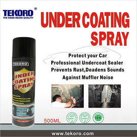 500ml 600ml Karet Mobil Undercoating Spray Aerosol untuk Mobil Underseal Smooth Coating