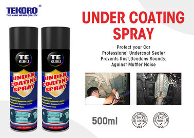 500ml 600ml Karet Mobil Undercoating Spray Aerosol untuk Mobil Underseal Smooth Coating