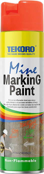 Aerosol Spot Marking Paint Fan Nozzle Shape Spot Untuk Kinerja Konsisten OEM