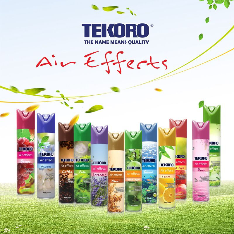 Tekoro Room Deodorizer Air Freshener dengan Natural Precious Spices dalam 250ml dan 300ml Ukuran, CE RoHS SGS GMP Certified